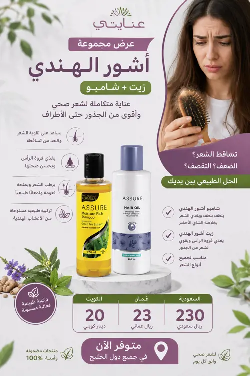 Ashur Oil & Shampoo